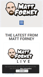 Mobile Screenshot of mattforney.com